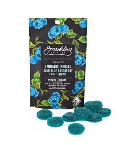 Blue Raspberry Vegan Gummies