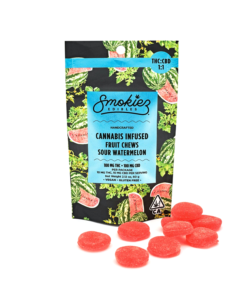 Sour Watermelon Gummies THCCBD