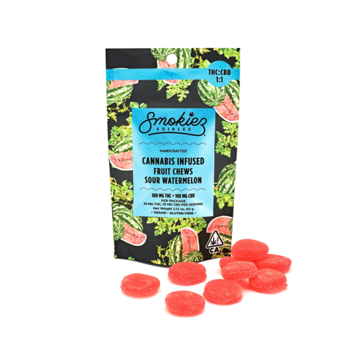 Sour Watermelon Gummies THCCBD