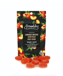 Sour Peach Vegan Gummies