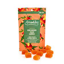 Peach CBD:CBG Gummies